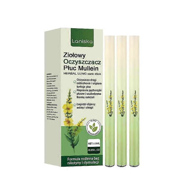 3x Lung Cleanse with Herbal Diffuser Pen 1.5ml