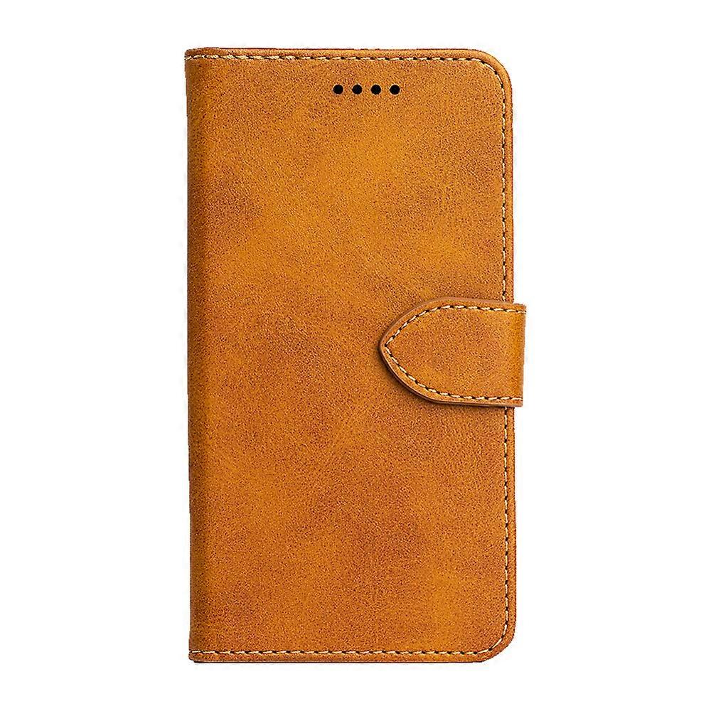 Flip phone leather case for Sharp Aquos Sense 9 calfskin photo frame Sense7 protective case