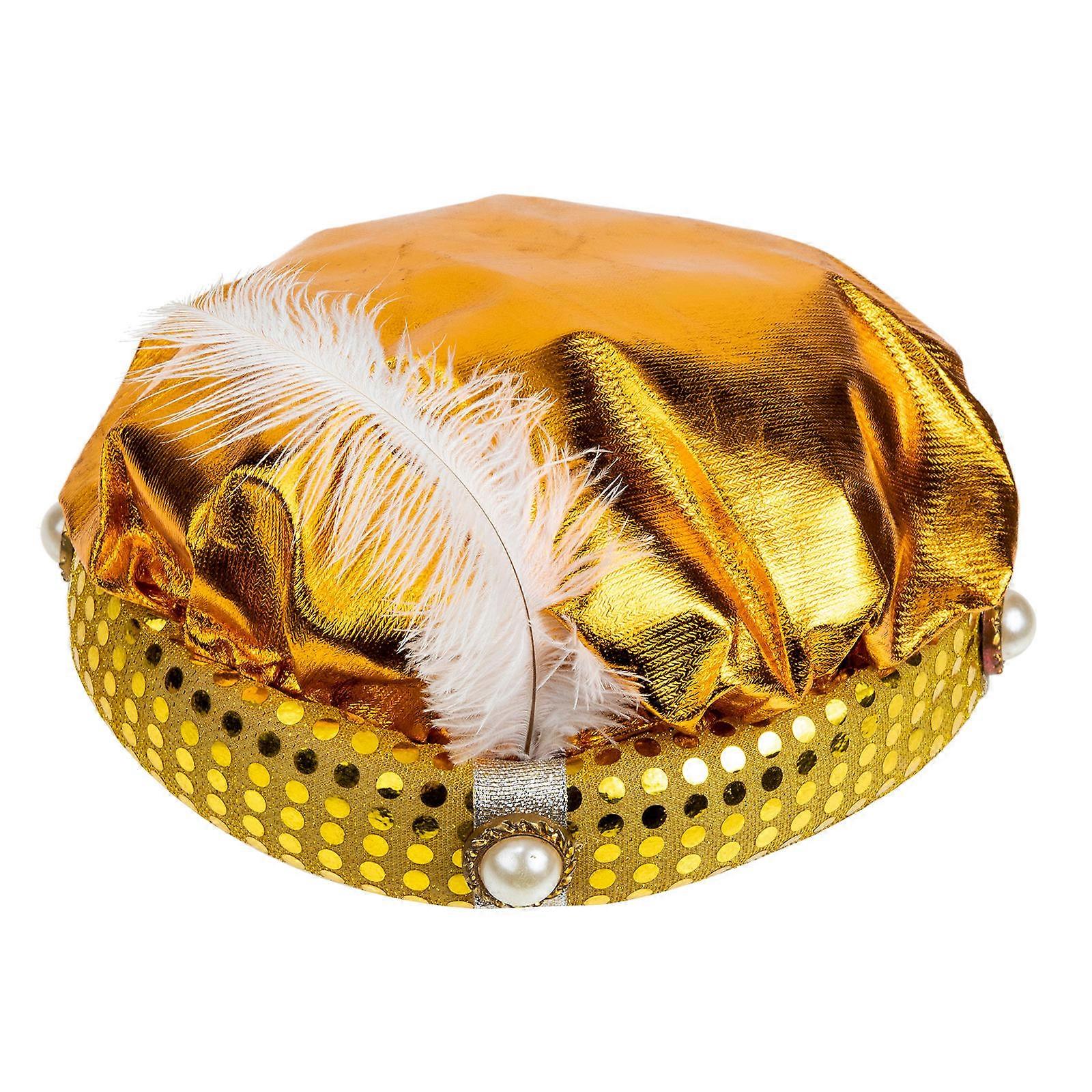 Cosplay Arab Style Hat for Halloween Party Performance 3Pcs Costume Accessory