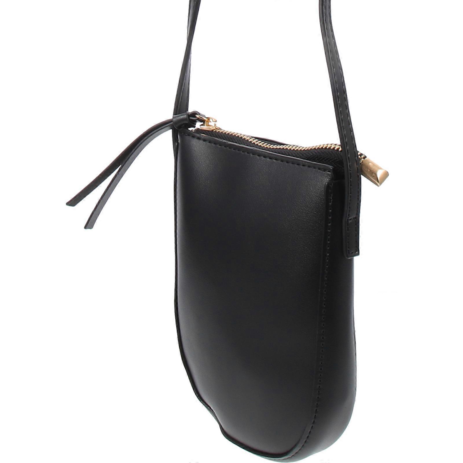 Cell Phone Bag PU Crossbody Pouch for Storage