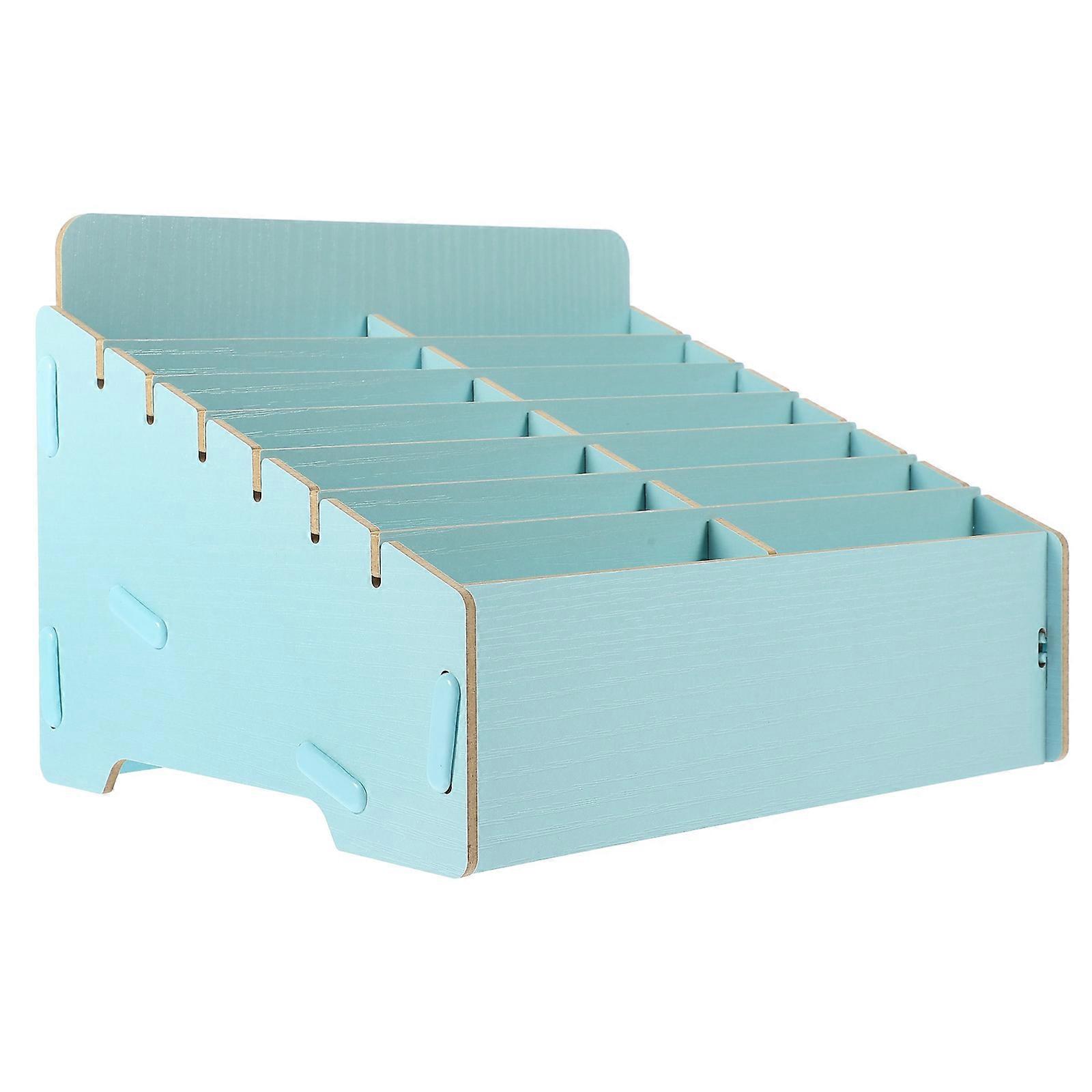 Cell Phone Storage Box Mobile Phone Organizer for Storage Wood
