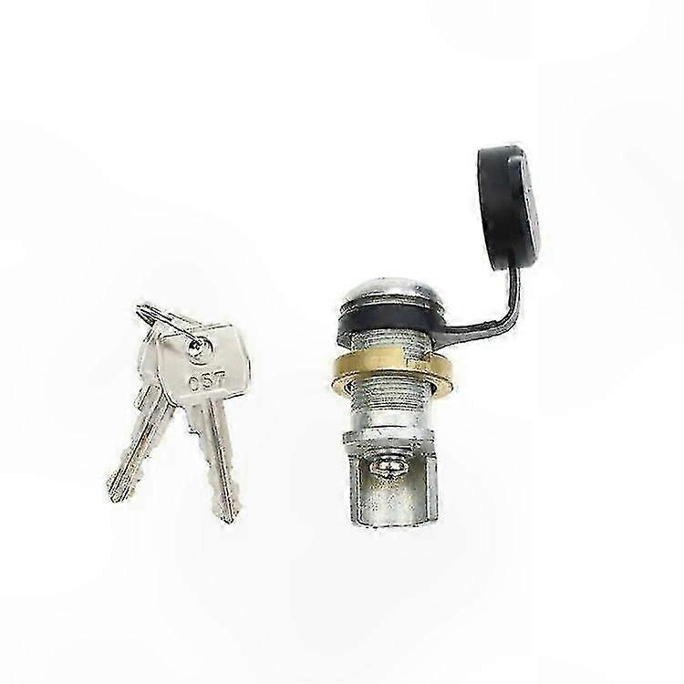 Trailer Hitch Lock with Barrel and Keys for Secure Towing