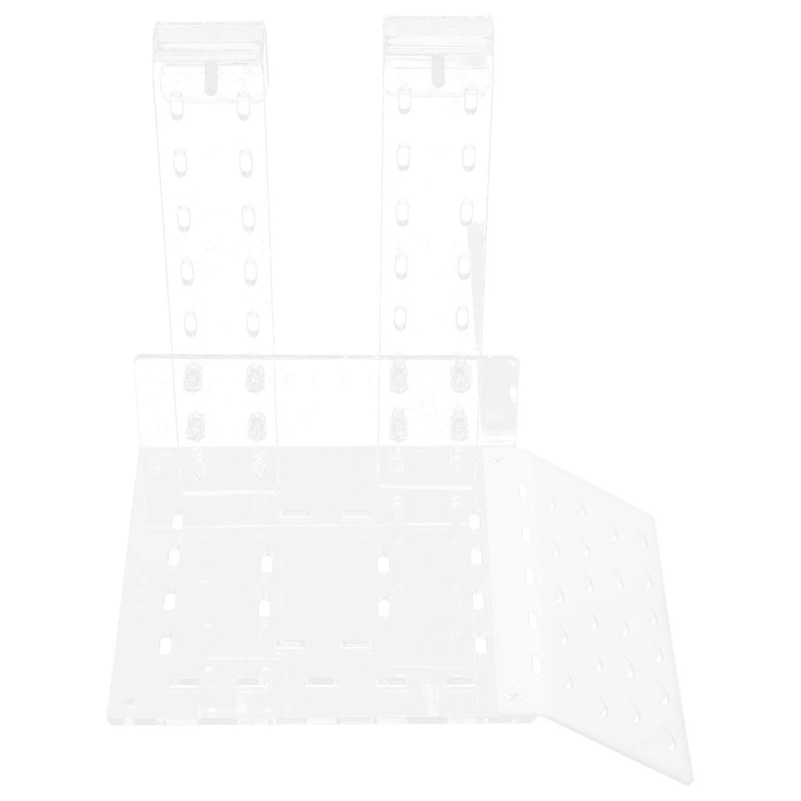 Fish Tank Basking Platform Acrylic Transparent Turtle 3Pcs Hanging Platform