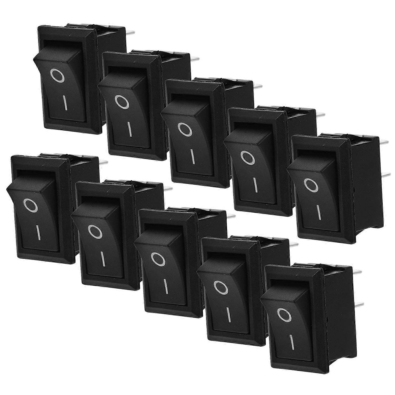 Power Switch on Off Rocker Switch for Emergency Stop Button 40Pcs