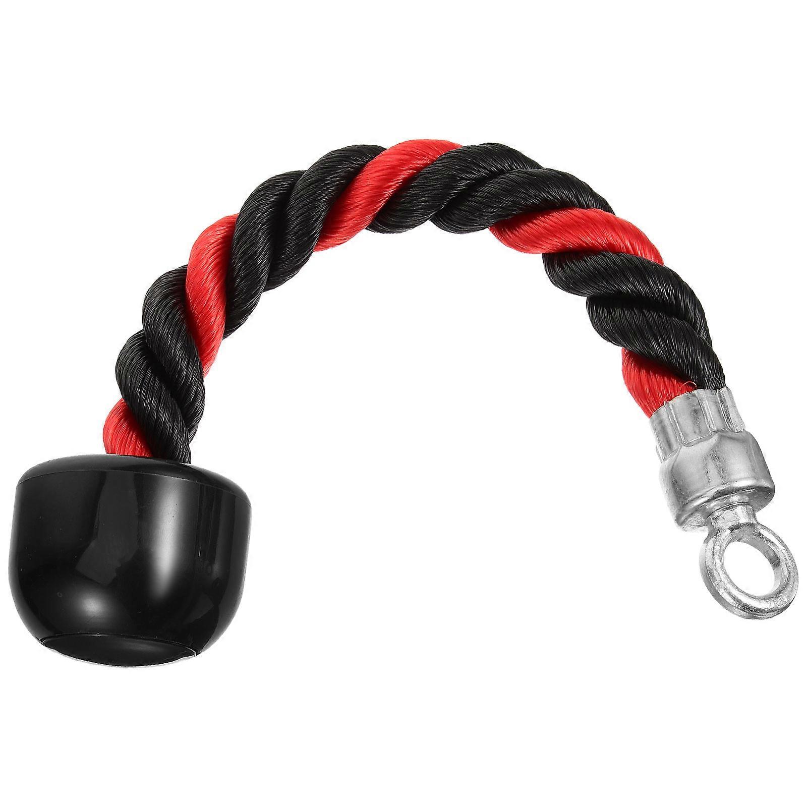 Tricep Rope Gym Pull Down Cable Attachment for Strength Training 3Pcs Set