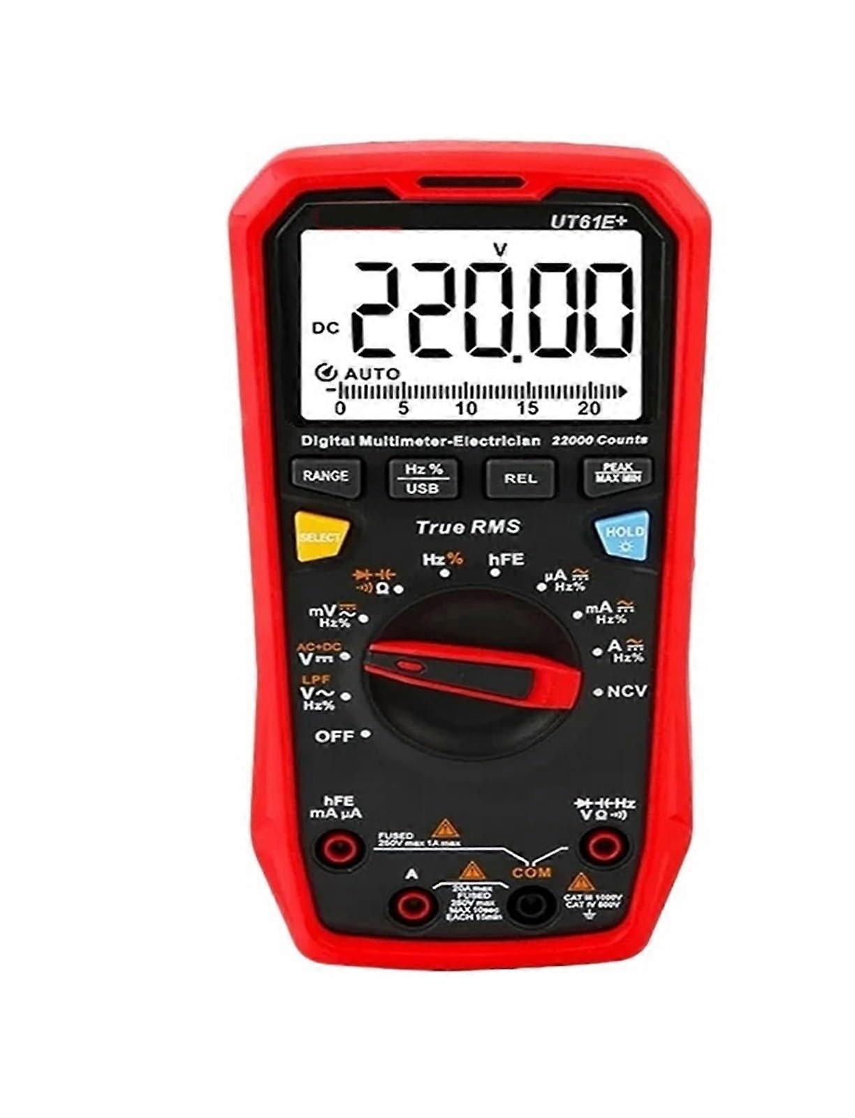 Digital Multimeter Analog Digital Polymer Electrician Tester, Voltmeter Ammeter