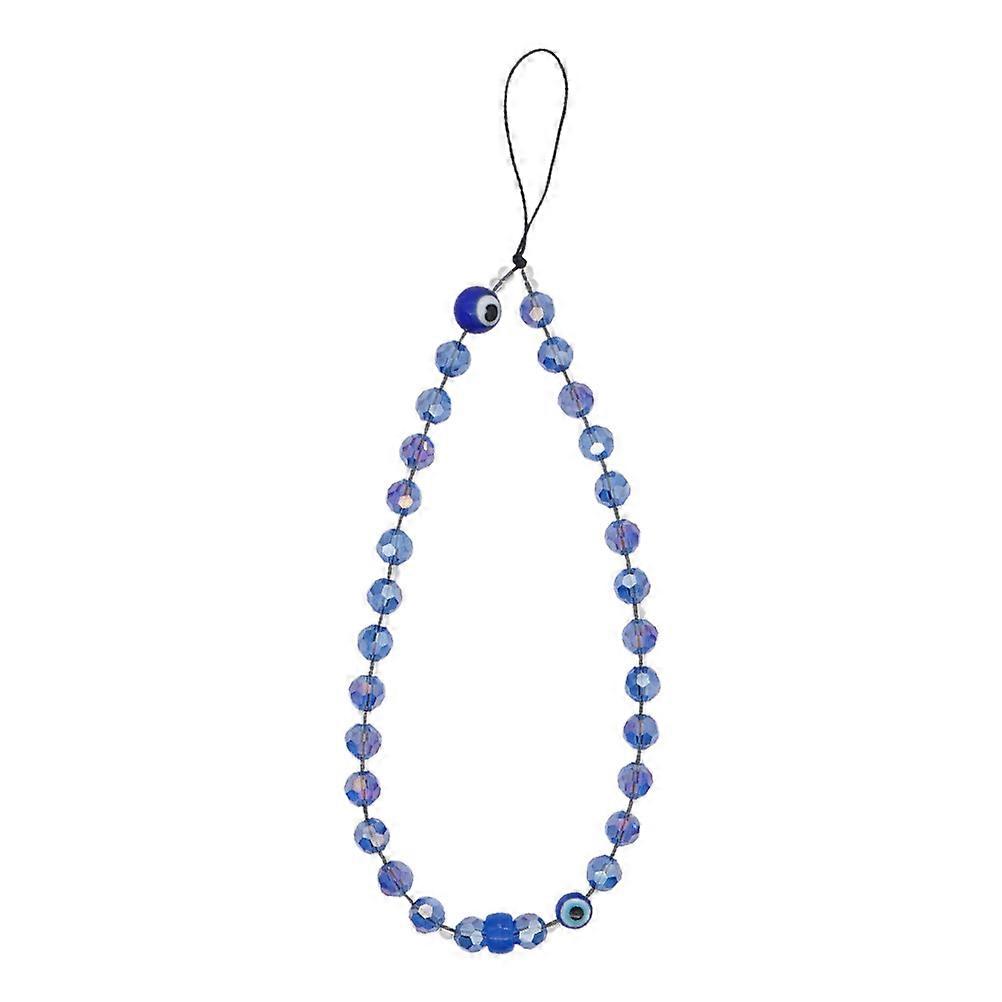 Mobile Phone Charm Beaded Wrist Strap For Gifting 0.6X32CM 1Set