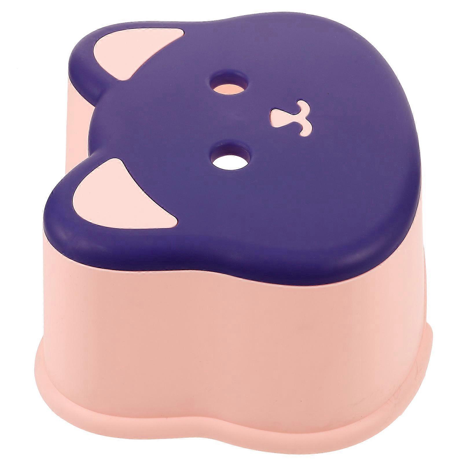 Children Stool Step Stool Non-Slip 2Pcs for Home Use