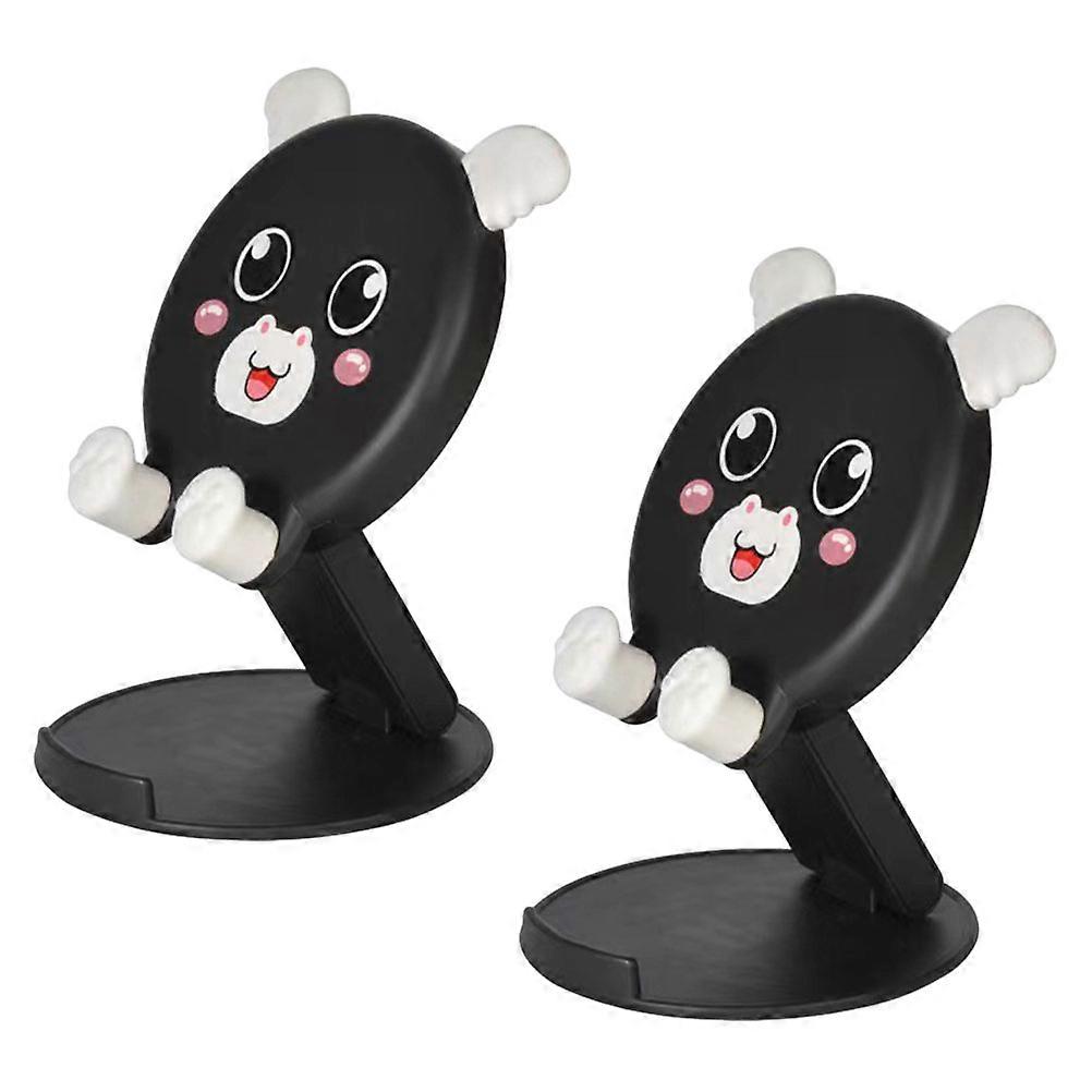 Phone Holder Folding Phone Stand for Home 4Pcs Desktop Silicone Rack