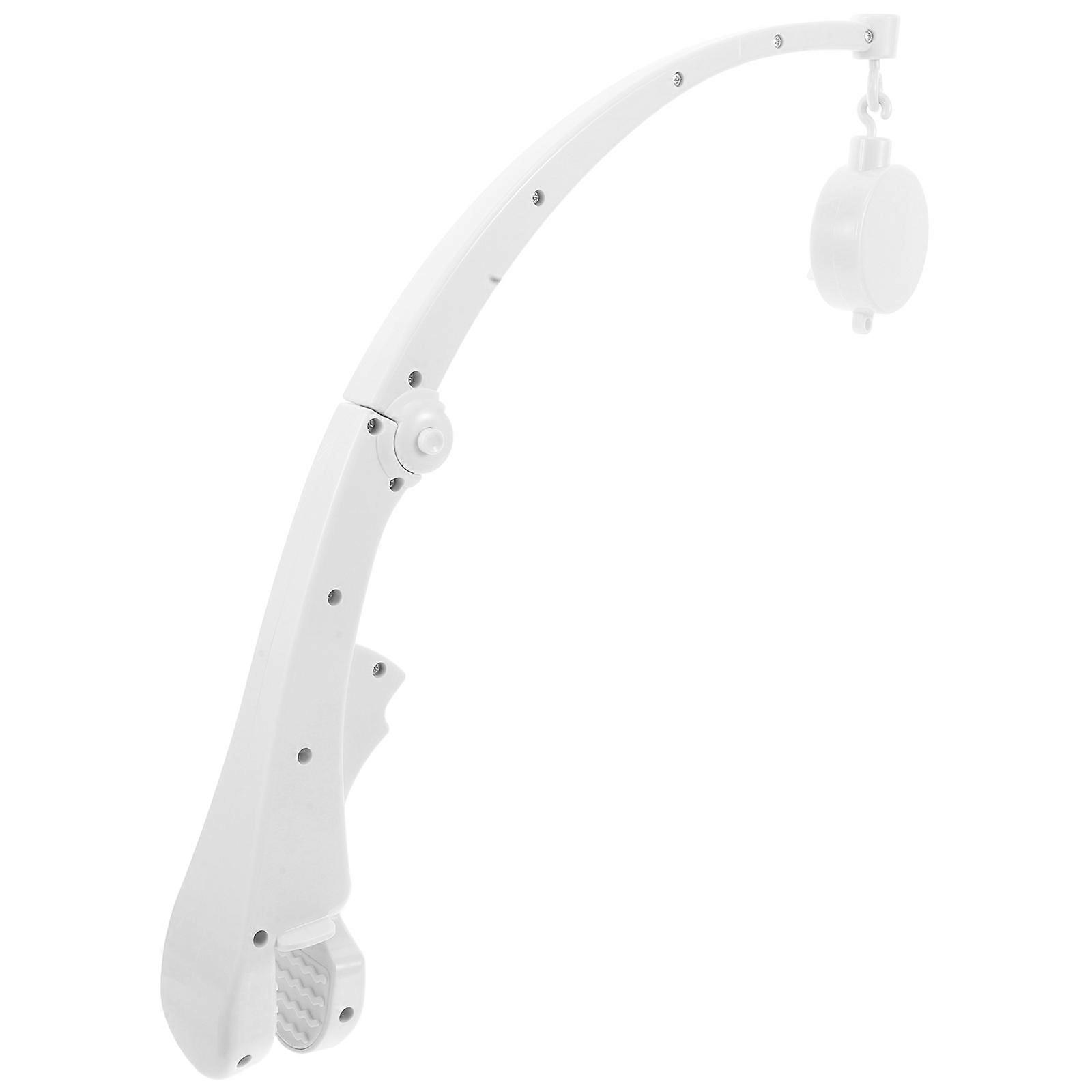 Bed Bell Toy Mobile Arm Attachment Clamp 5Pcs Set White