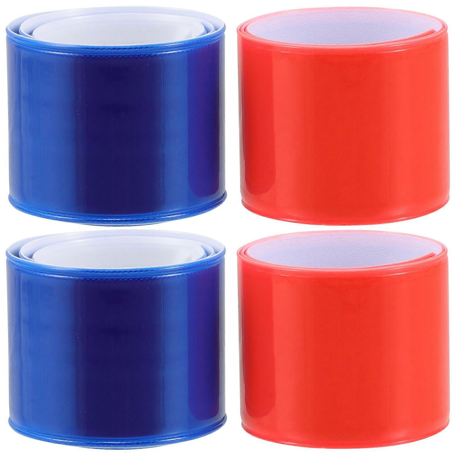 Reflective Safety Slap Bands for Jogging and Cycling 60Pcs Set