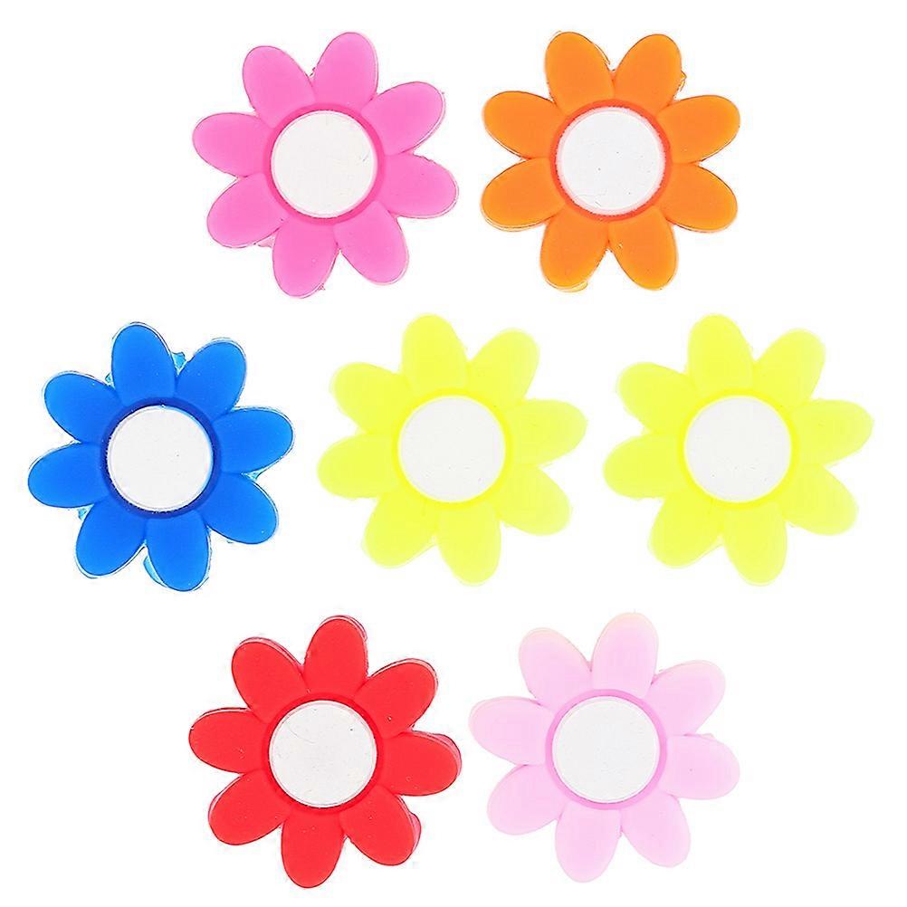 Flower Shocks Absorbers Silicone Tennis Racket Dampers for Racket 14Pcs