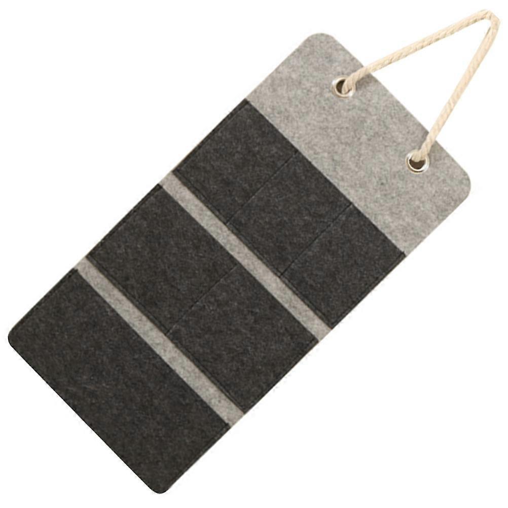 Wall Hanging Bag Storage Organizer for Door Use 5Pcs Set