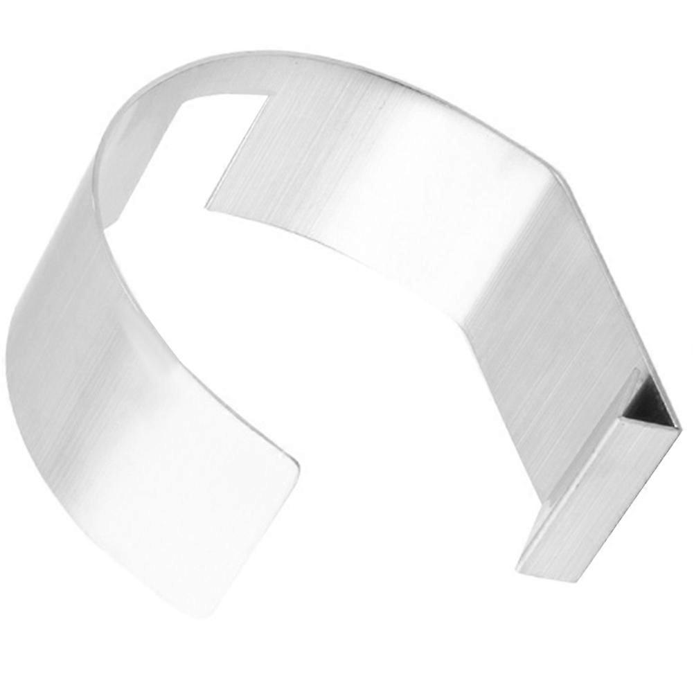 4Pcs Waist Belt Display Stand Stainless Steel Organizer For Retail Display 5.1X1.97In Smooth Surface And Rounded Edges