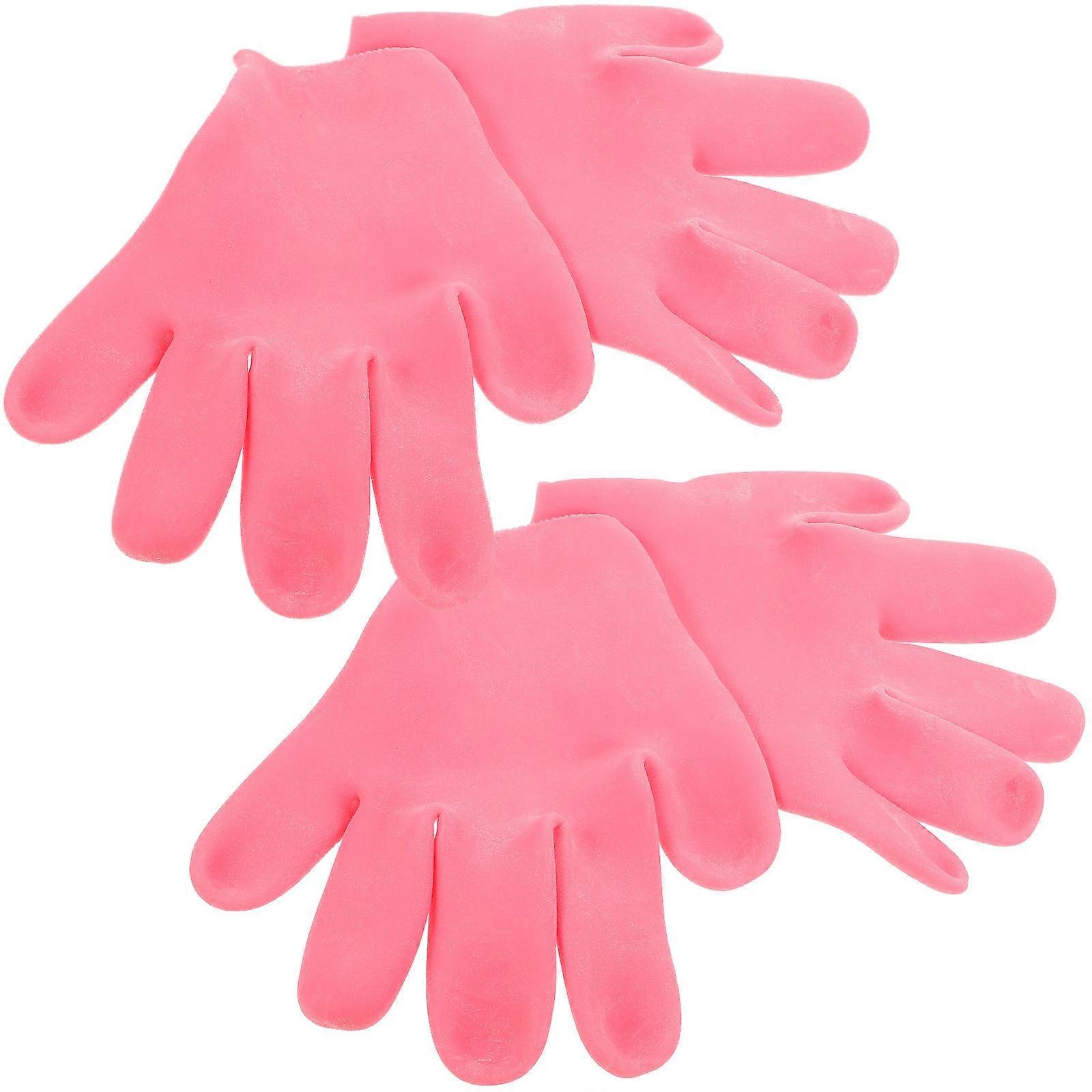 Silicone Gloves for Dry Hand Moisturizing Gloves Overnight 8Pairs