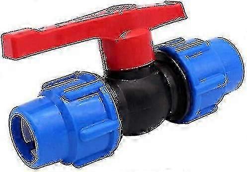 صمام كروي بلاستيكي HDPE 25 مم لأنابيب المياه 20-32 مم