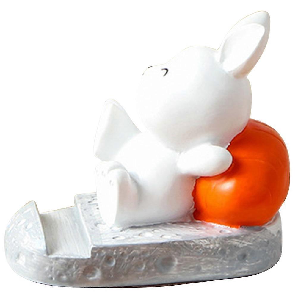 Lovely Bunny Phone Holder Desktop Cellphone Stand for Tabletop Use 2Pcs
