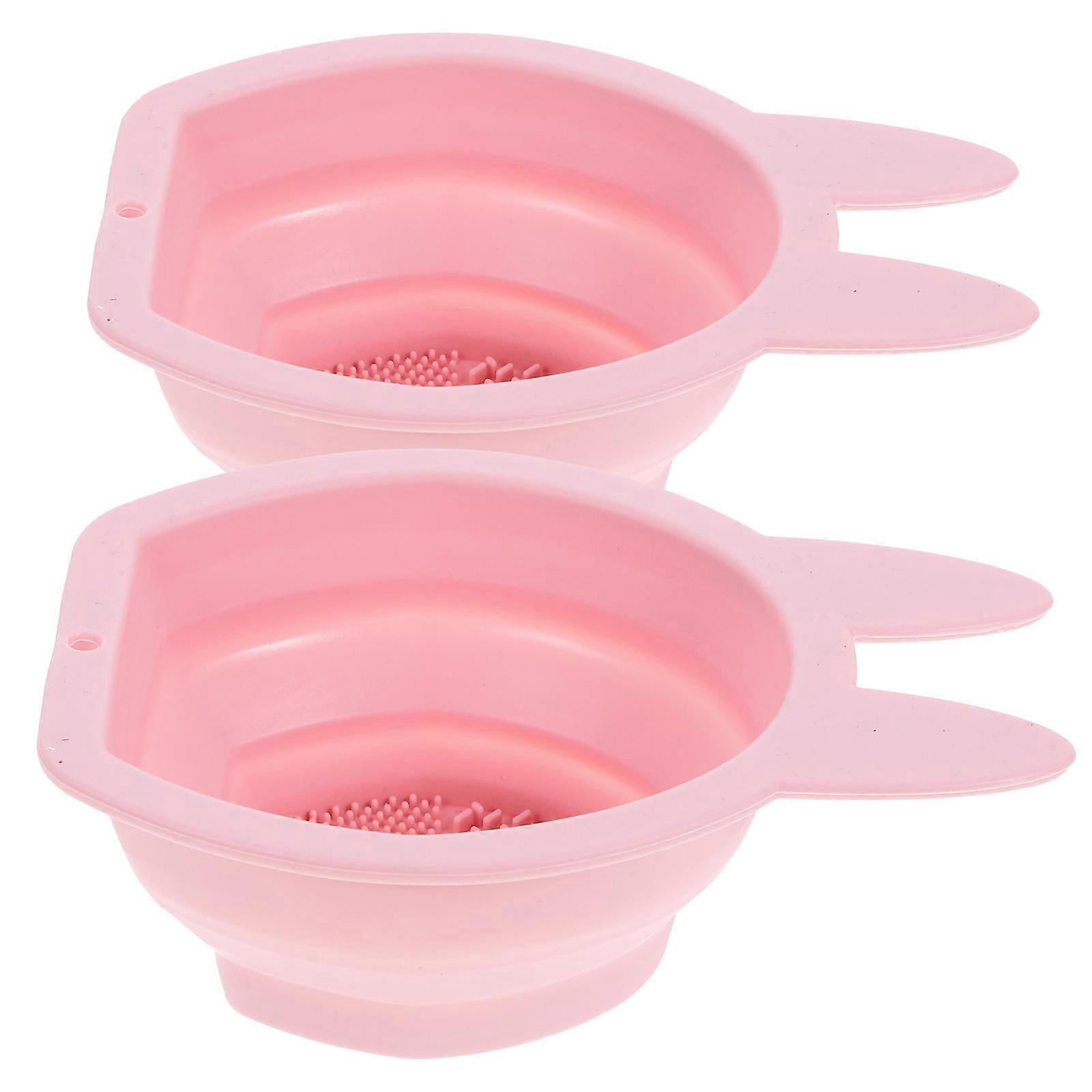 Makeup Brush Cleaners Silicone Bunny-Shaped Folding 4Pcs for Effective Cleaning