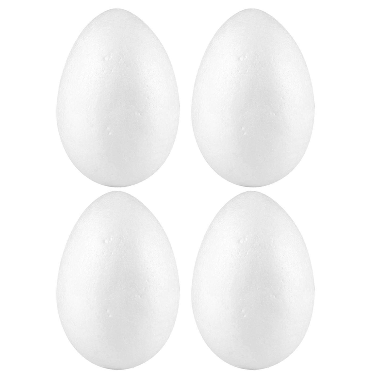 Easter Egg Festival Hanging Decor for Easter Party 8Pcs White Eggs