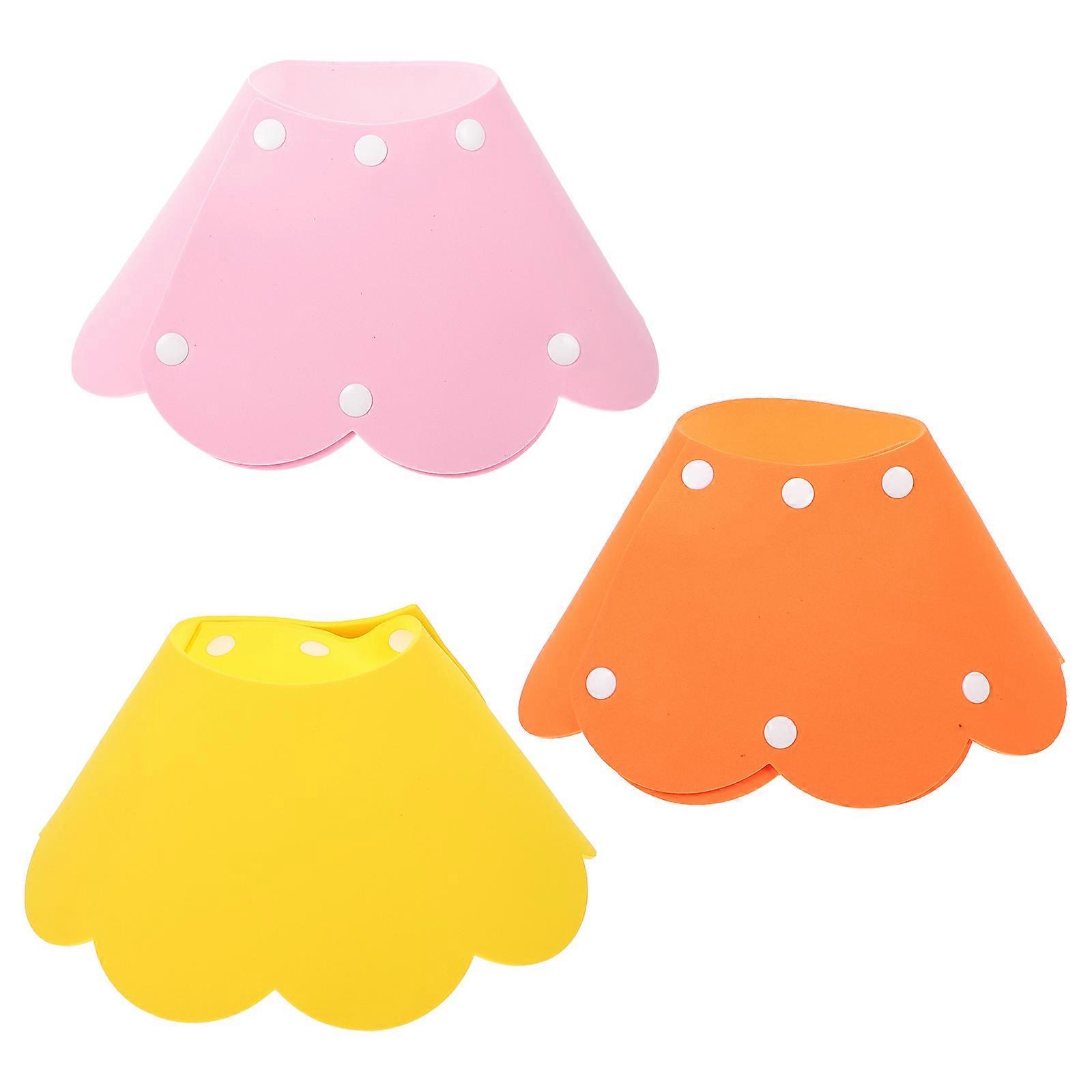 Pet Neck Collar for Cat Recovery with Sunflower Pattern 6Pcs