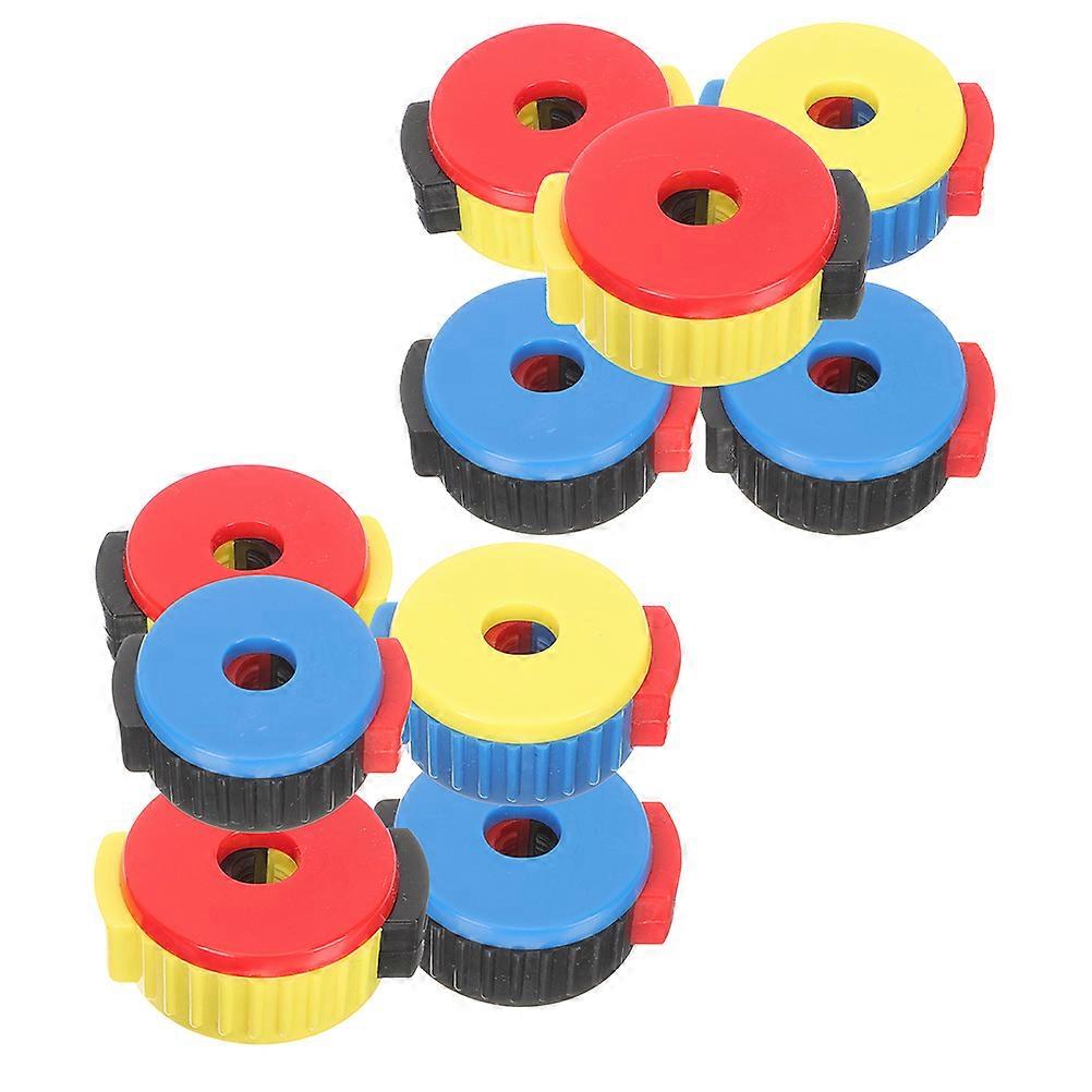 Quick Release Drum Cymbal Nut Plastic Replacement Kit 50Pcs