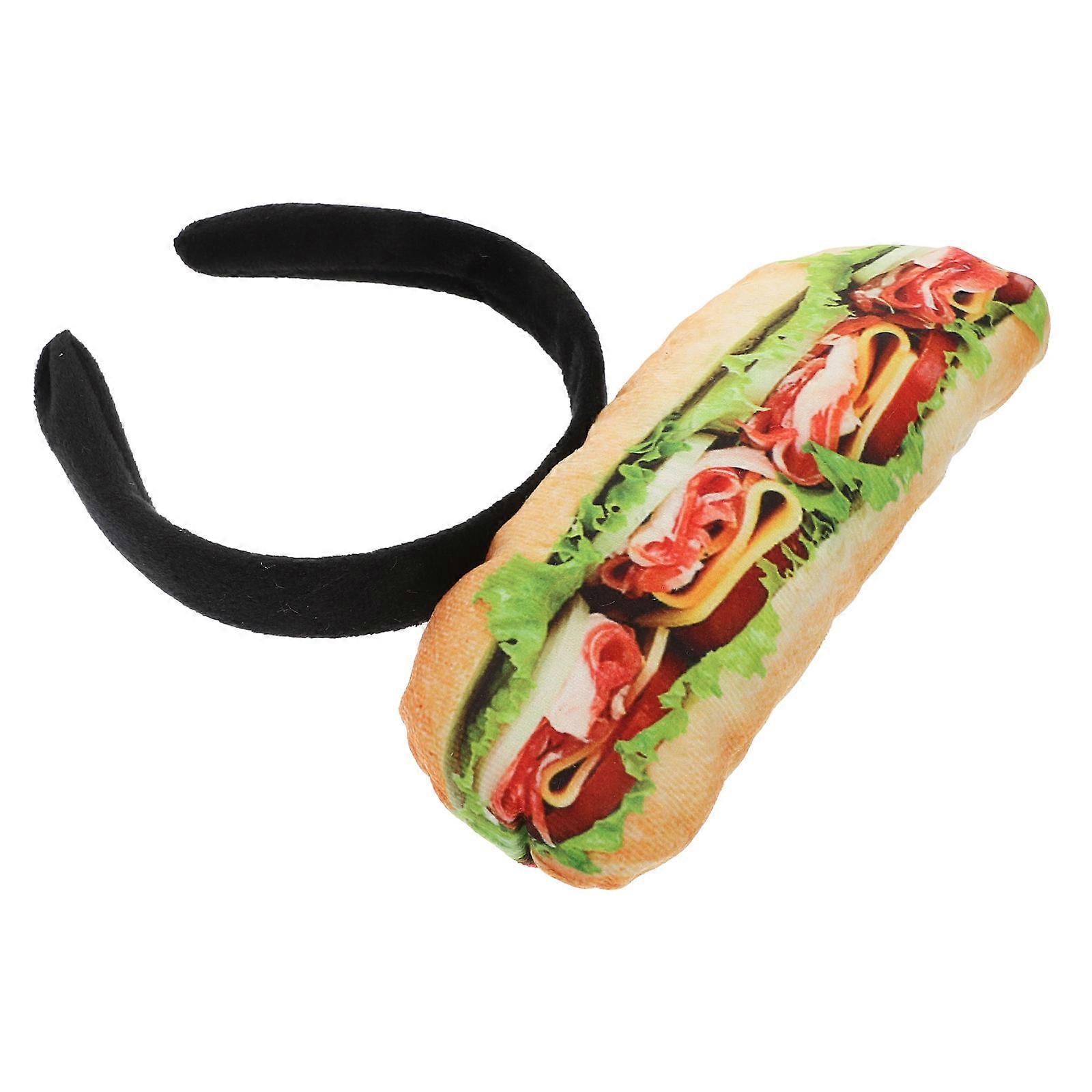 Cloth Sandwich Headband for Party Role-Playing 3Pcs Headwear