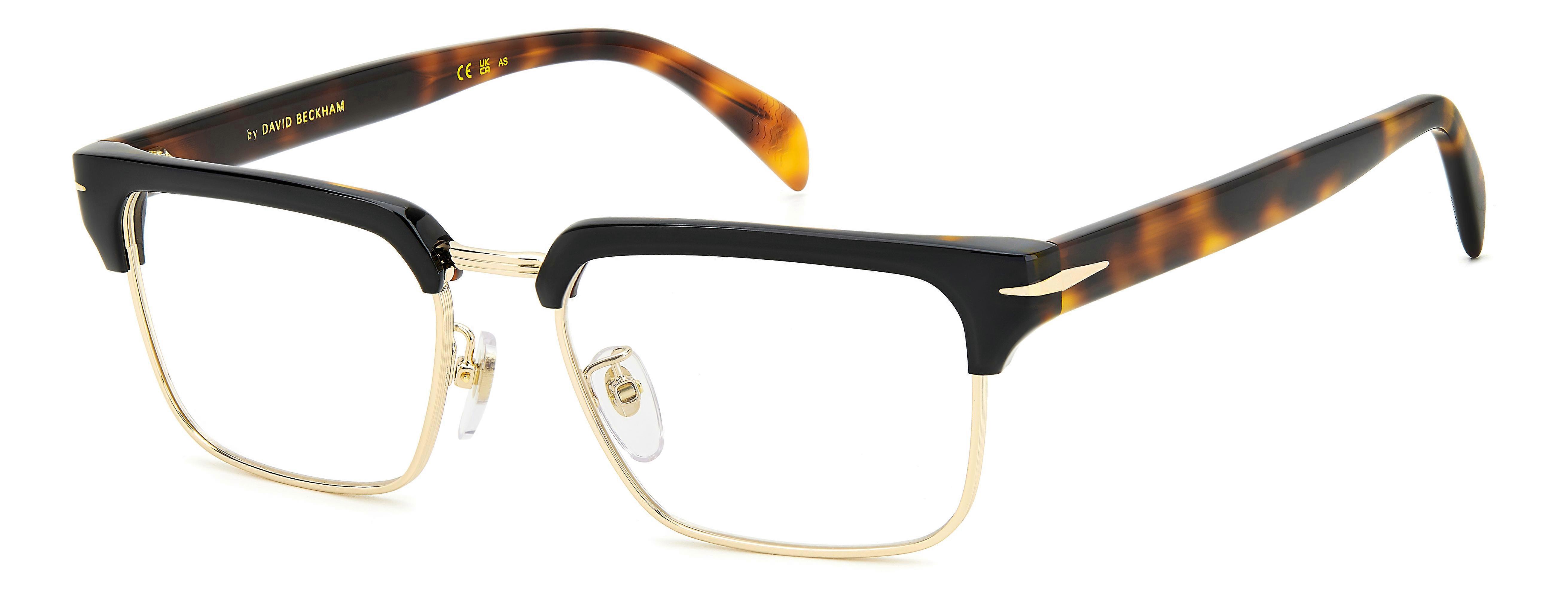 Eyewear Frames DAVID BECKHAM DB 7112 XWY BLACK HAVANA GOLD 54/18/145 MAN