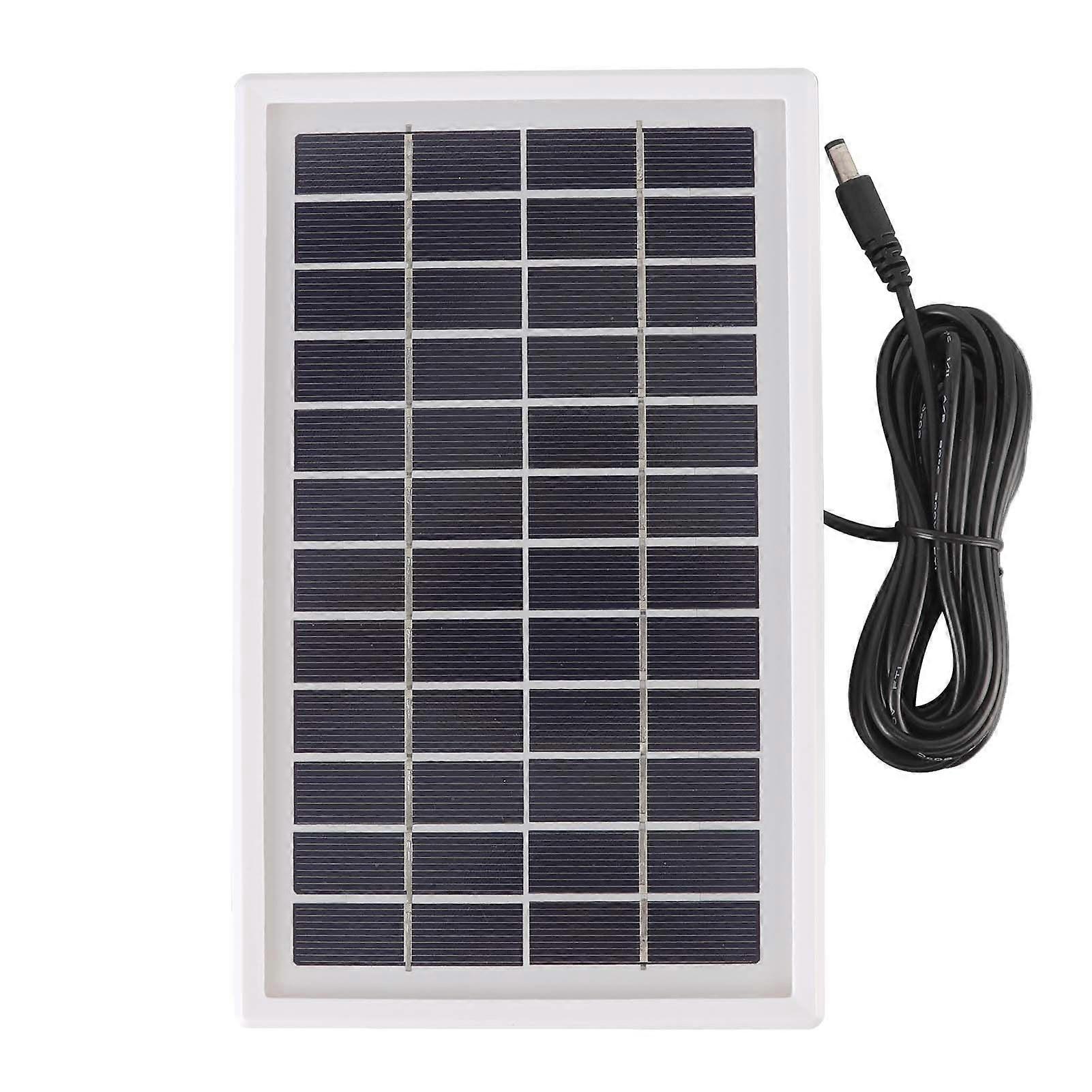 Portable Solar Panel DC 12V 3W High Conversion Efficiency Semi Flexible Solar Cell Panel for Car