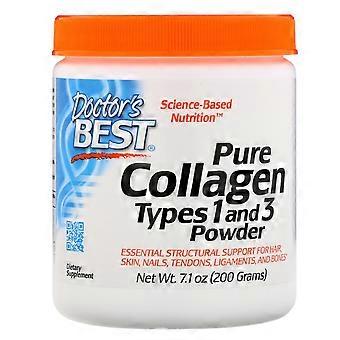 Doctor's Best, Pure Collagen Types 1 and 3 Powder, 7.1 oz (200 g)