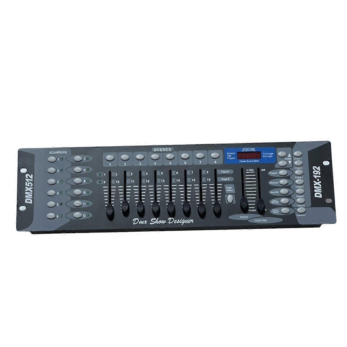 192 Channel DMX512 Controller Professional Stage Light Console for DJs, Parties, Weddings, Festival