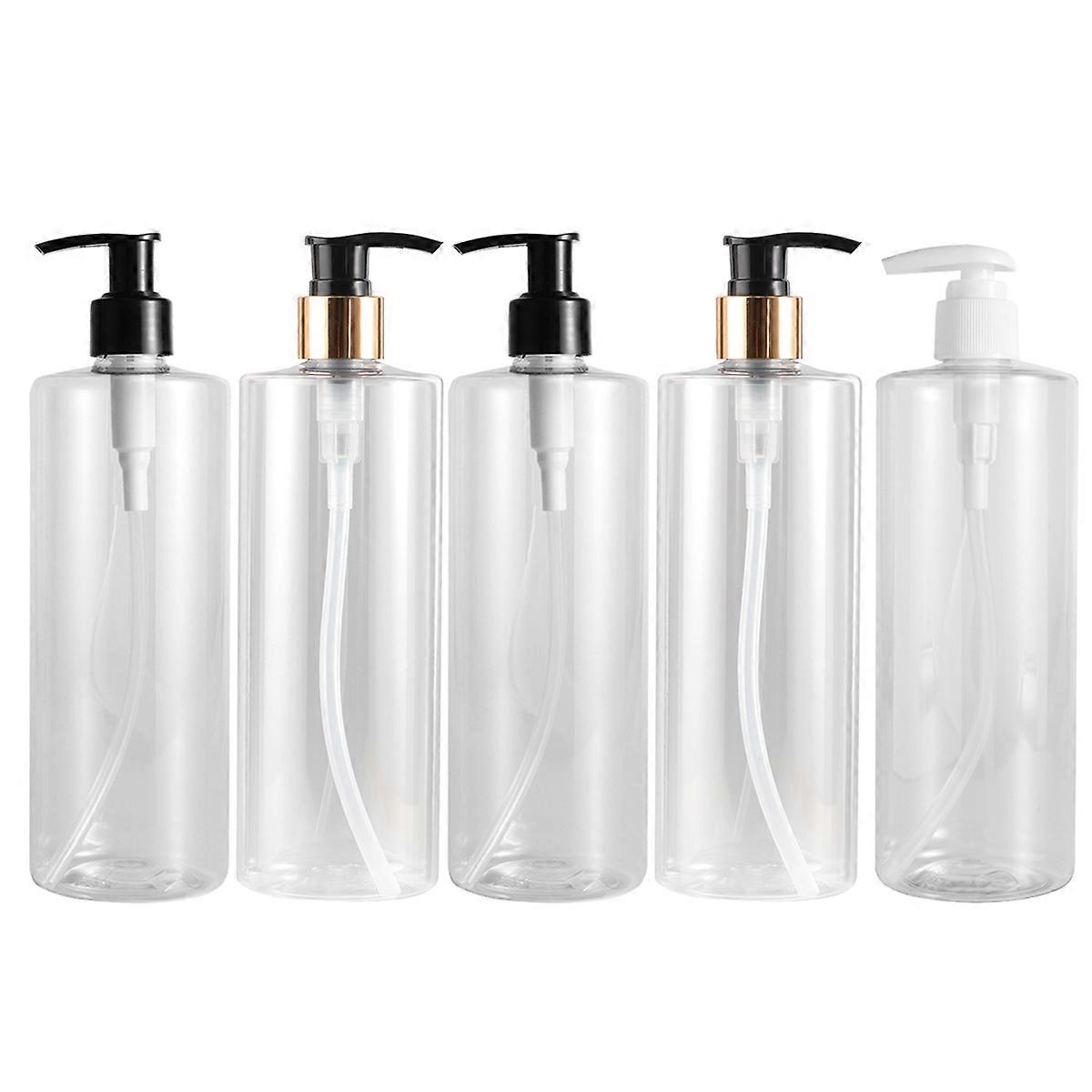 Lotion Container Plastic Empty Bottles for Home Use 15Pcs 500ml Refillable Pump
