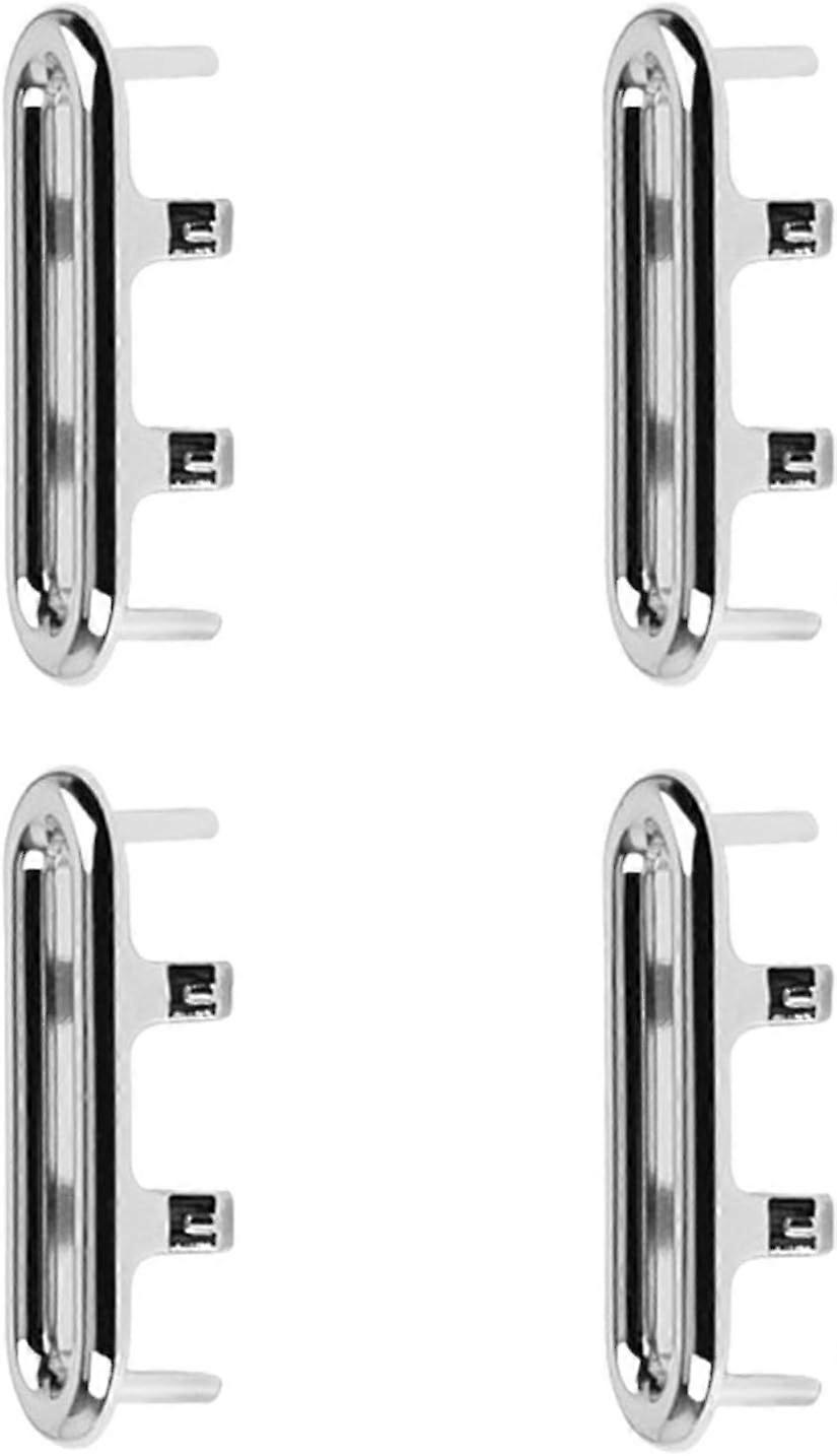 Sink Overflow Ring, Kitchen Sink Drain Ring, 4X Oval Replacement Sink Bathroom Stopper, Bathroom Sink Hole Overflow Cover