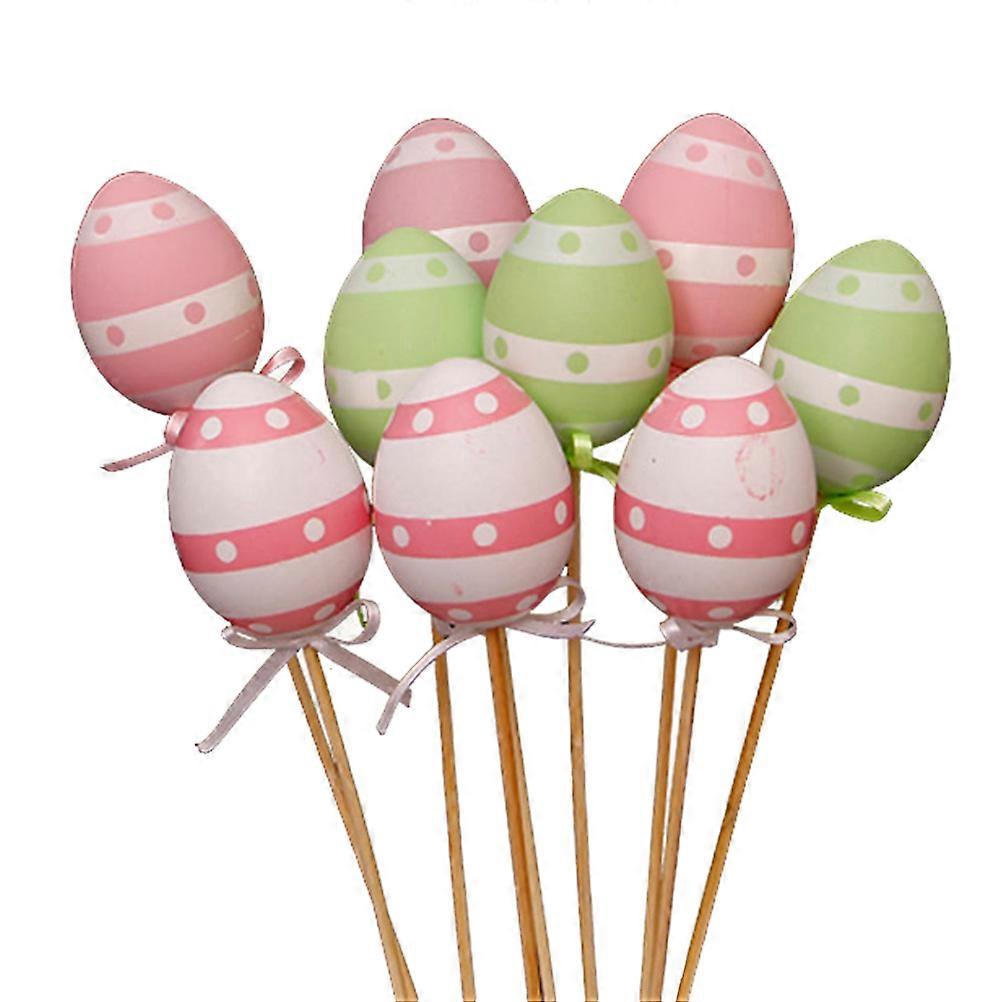 Coloring Easter Eggs Easter Crafts for Decoration 27Pcs Plastic Set