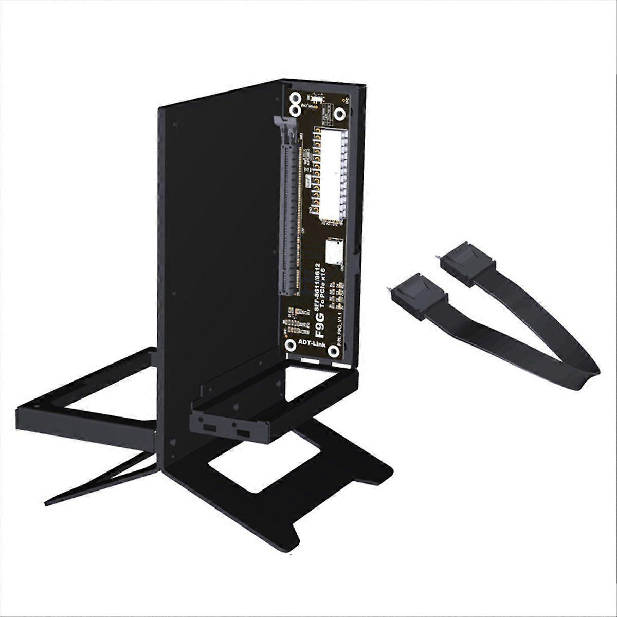 F9G-BK8-F9934 PCIe 4.0 X4 64Gbps OCuLink External Graphic Card ATX GPU Dock for M.2 NVMe to SFF-8612 Oculink EGPU 50cm