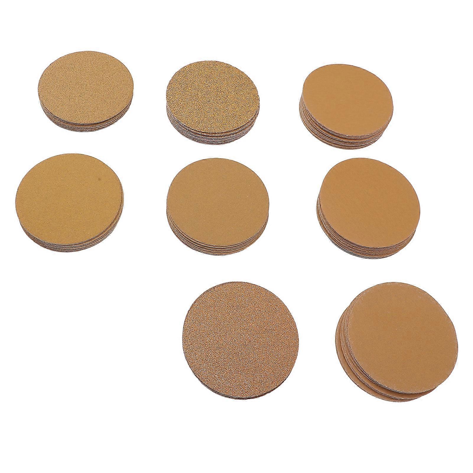 3 Inch Sanding Discs Hook and Loop Sanding Pads 40 to 800 Grit Sandpaper Discs for Woodworking and Automotive 