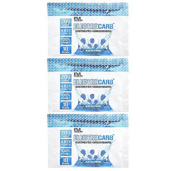 EVLution Nutrition, ElectroCarbÃ¢ÂÂ¢, Blue Raspberry, 1.1 oz (30 g)