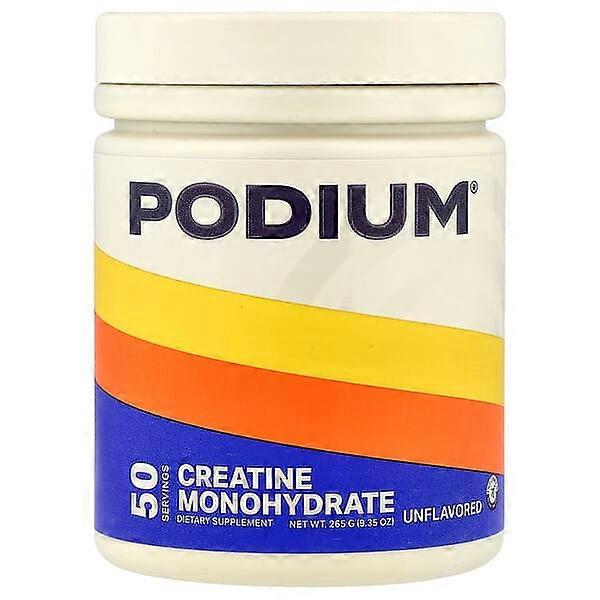 Podium Nutrition, Creatine Monohydrate, Unflavored, 9.35 oz (265 g)