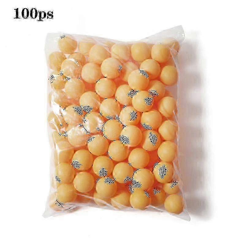 100 Bulk Table Tennis Balls - 3-Star 40+ Standard Size Ping Pong Balls for Game Matches