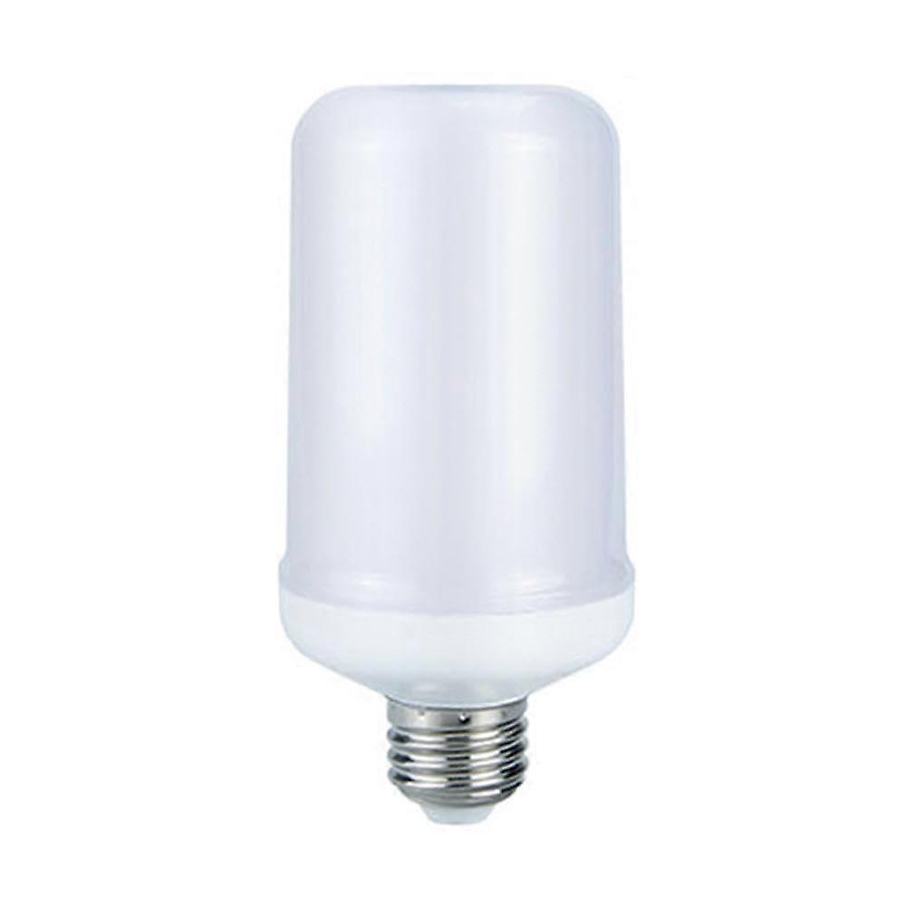 USB LED Simulated Flame Bulbs E14 E27 B22 9W AC85265V White Base Flame Lamp Effect