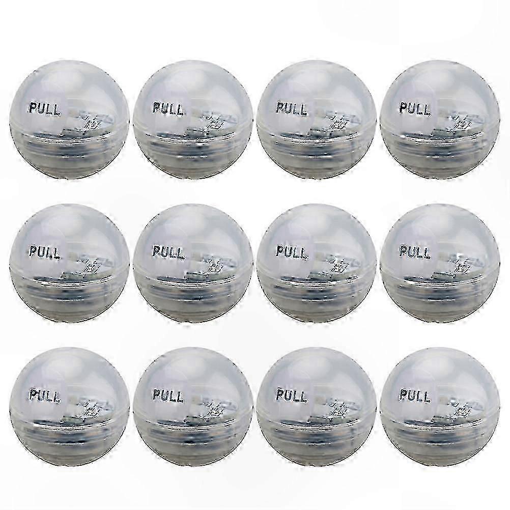 LED Mini Light Balls for Garden, Pool, and Decorative Lighting, 12-Pack, 2cm Diameter