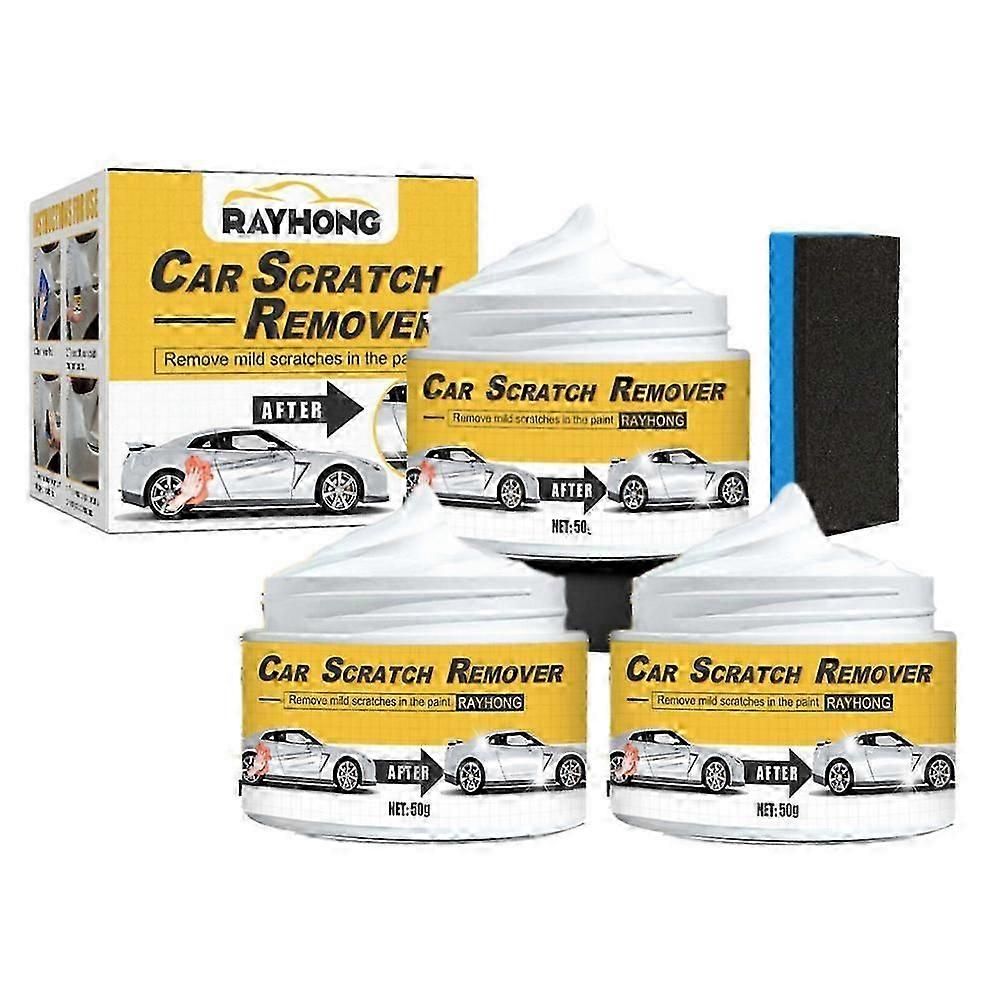 Exquisite New T-221A Universal Polishing Compound & Scratch Remover with Sponge, Car Scratch Remover