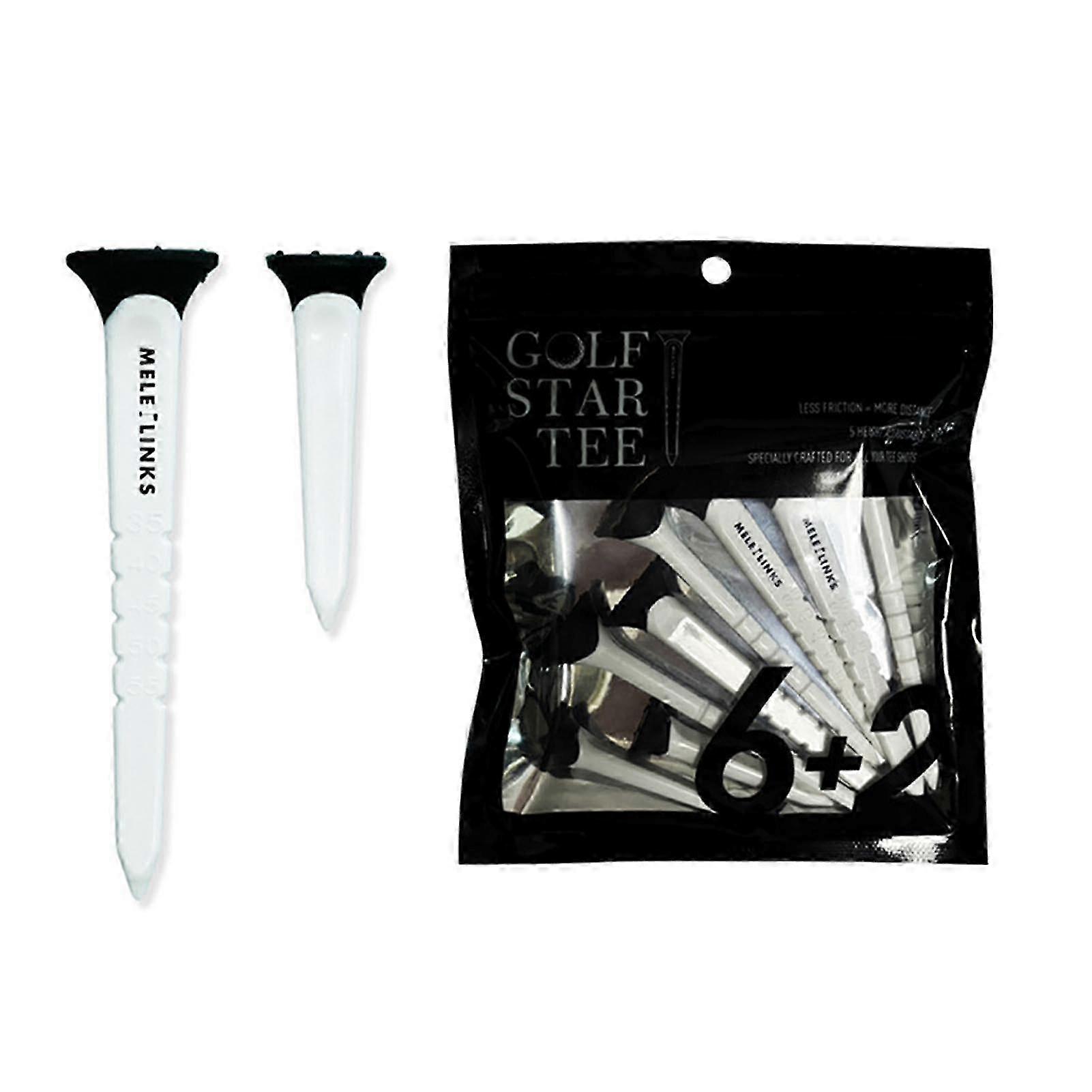 25-26 Golf Plastic Ball Nail Set with Durable Material Professional Auxiliary Tool Suitable for Improving Accuracy