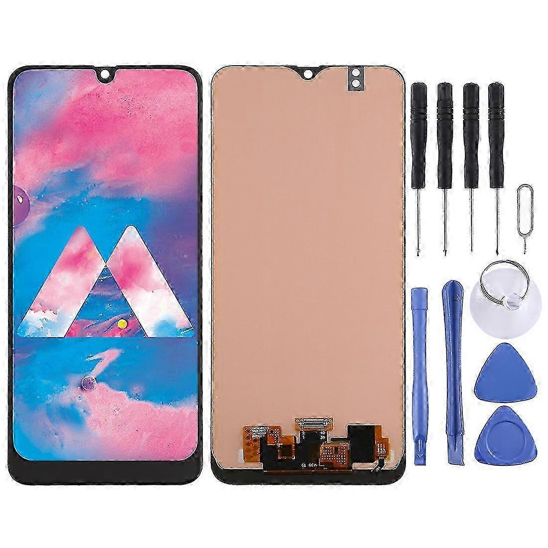 Galaxy M30 LCD and Digitizer Full Replacement Set Black