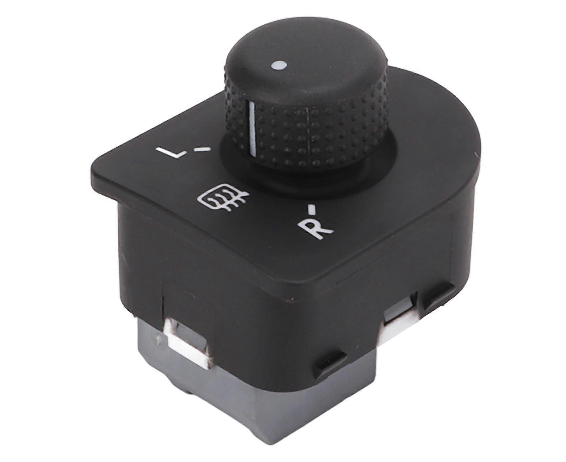 Rear View Wing Mirror Switch Knob ABS 1U1959565L Mirror Adjust Switch Replacement for Octavia I