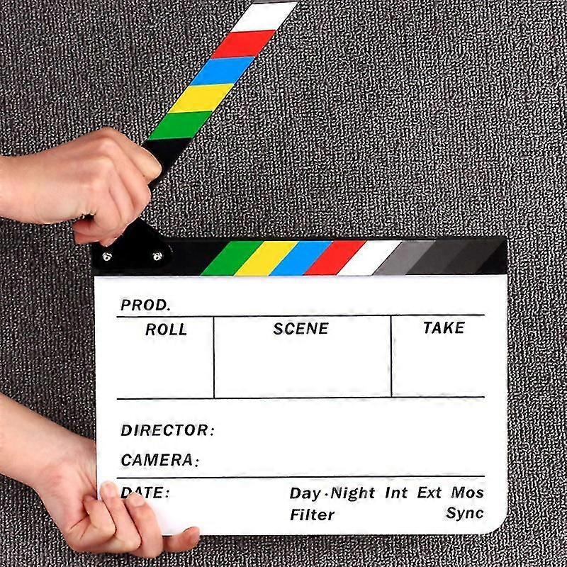 Video/photographic Props, Acrylic Board, Director's Clapper