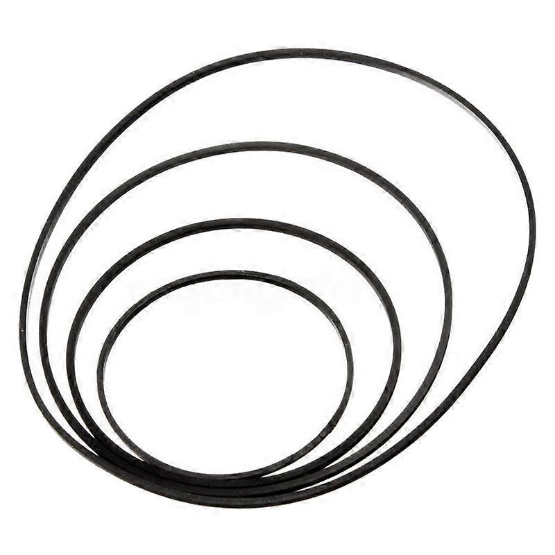 50PCS Universal Mix Cassette Tape Machine Belts Assorted Common Flat