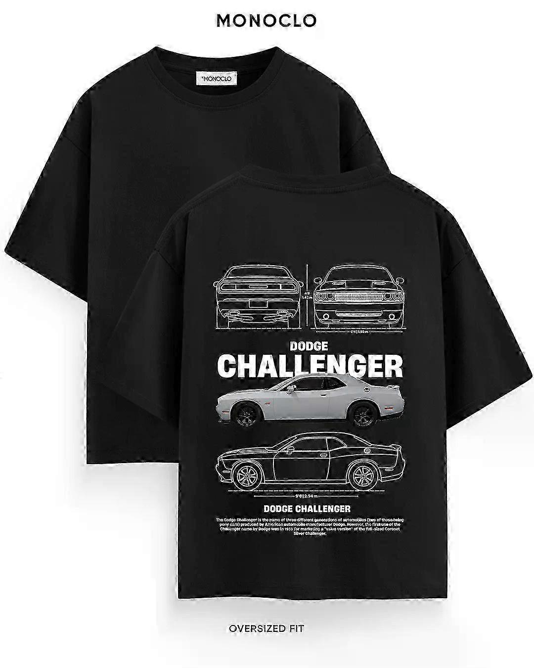Camiseta Dodge Challenger Side Rockinstone Nova
