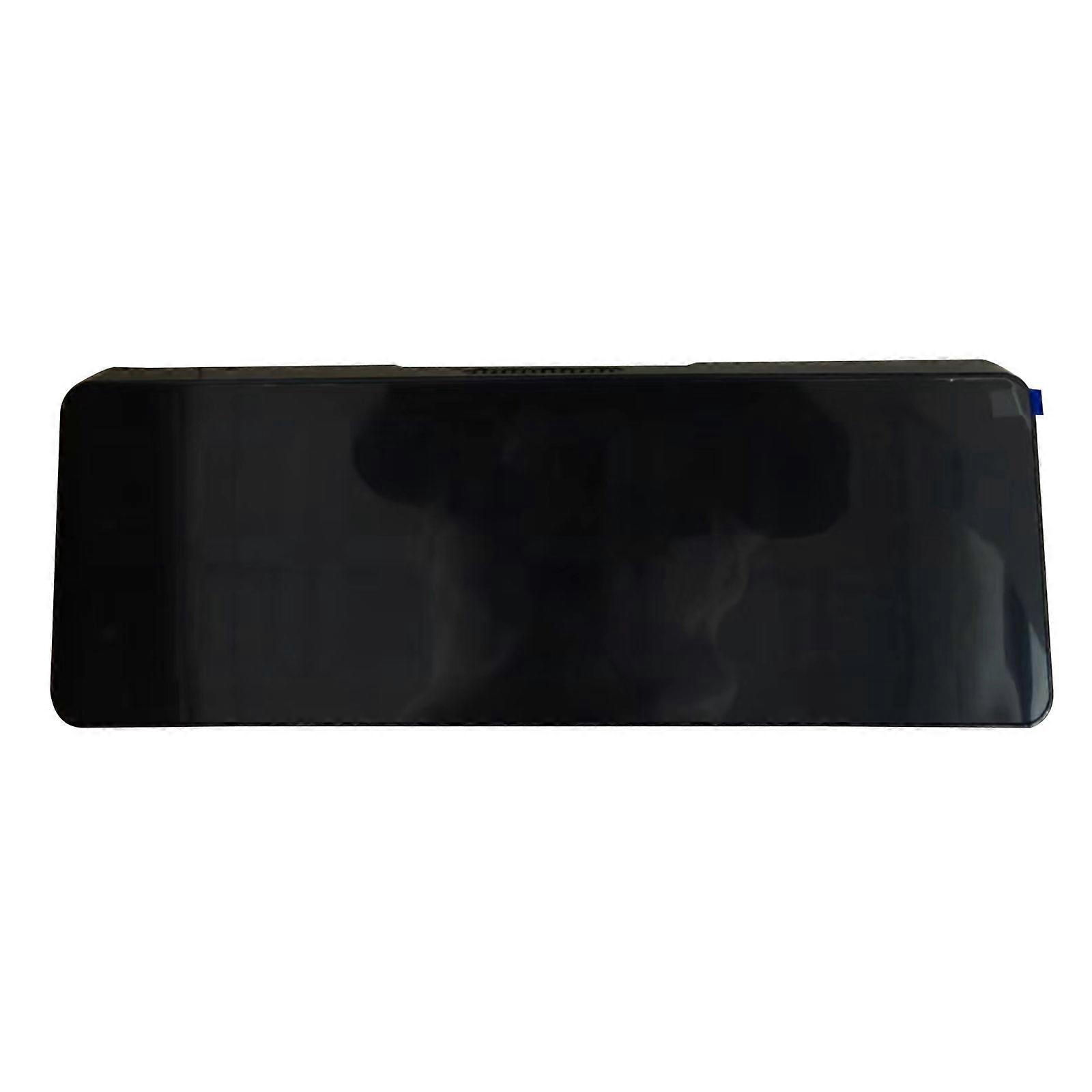 Colorful Wall Clock Electronic Alarm Clock for Bedroom with Date/Temperature Display for Minimalists  Orange