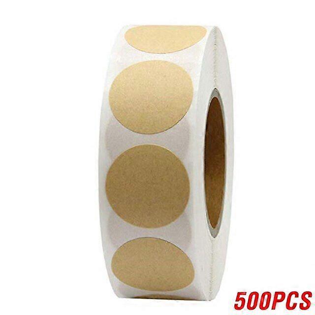 1'' Round Color Coding Circle Dot Labels, 500 Count Each,Different Colors Are Available