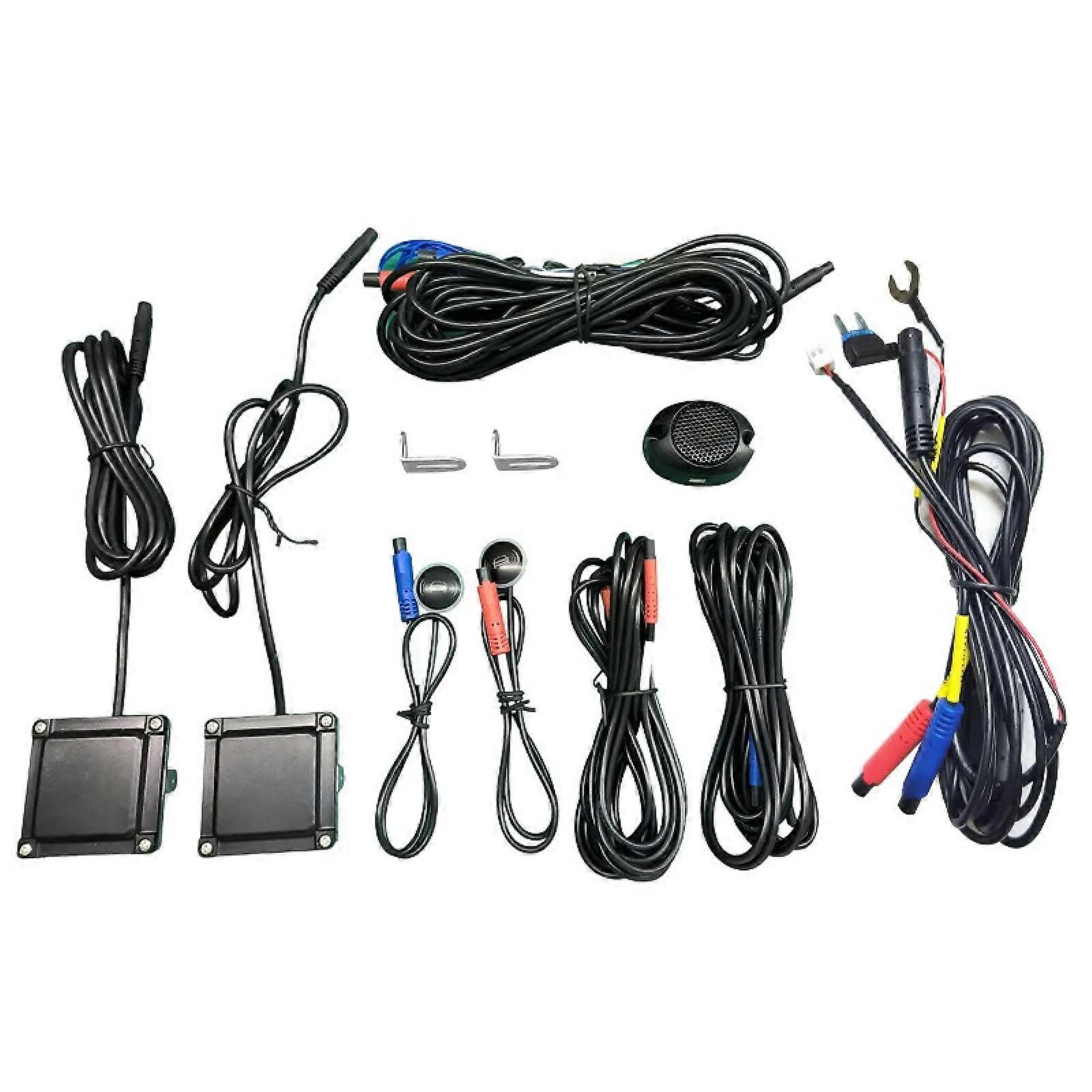 Car  Warning Device 24GHz Lidar Transducer for Blind Area Detection and Collision Prevention Multicolor